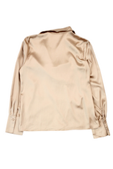 Commense - Gold Satin Top