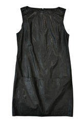 Vince - Leather Shift Dress
