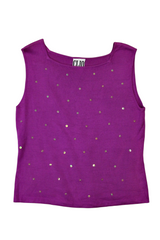 Clio - Silk Blend Sequin Top