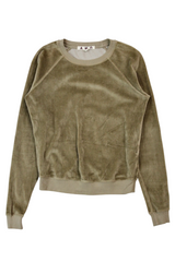 AMO - Velour Crewneck