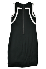 Helmut Lang - Abstract Satin Mini Dress