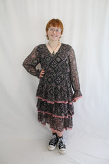 Loobie's Story - Patterned Midi Dress