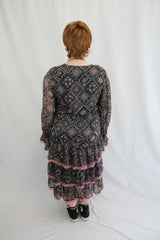 Loobie's Story - Patterned Midi Dress