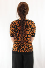 Kate Sylvester - Leopard Knit Top