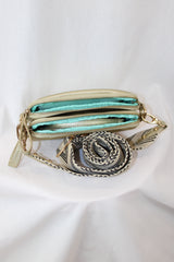 Oliver Bonas - Metallic Cross Body Bag