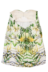 Alice + Olivia - Tropical Print Strapless Dress