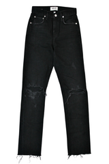 Agolde - Distressed Black Jeans