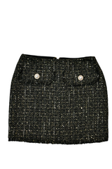 Camila Coelho - Metallic & Sequin Woven Mini