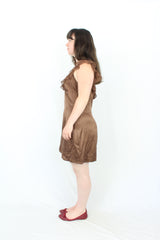 ASOS Design - Satin Ruffle Dress