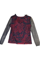 David Pond - Lace Long Sleeve Top
