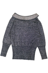 Shetland - Metallic Knit Top