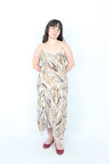 Vintage Animal Print Dress