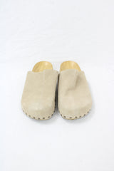 Zara - Suede Clogs