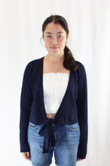 Somers - Tie Front Merino Cardigan