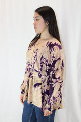 Roberto Cavalli - Patterned Silk Blouse