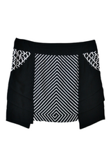 Sass & Bide - Patterned Mini Skirt