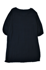 Ribbon on a Bombshell - Navy Tunic Dress