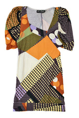 Annah Stretton - Spot Pattern Mini Dress