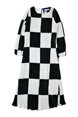 Leila + Luca - Colour Block Pleat Dress