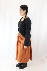 Metta Melbourne - Cotton Midi Skirt