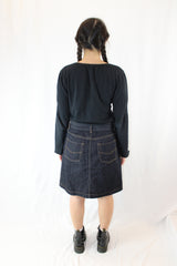 Workshop - Denim Midi Skirt