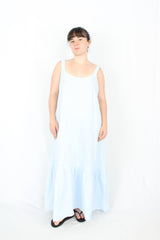 Ruby - Blue Linen Dress