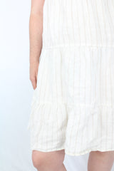 Marle - Striped Linen Dress