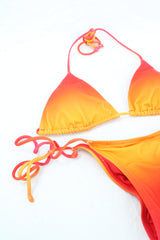 White Fox - Gradient Triangle Bikini