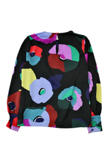Kate Spade - Bold Print Satin Top