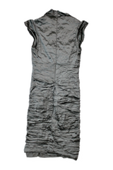 Nicole Miller - Metallic Gather Mini Dress