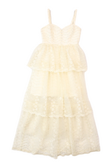 Alice McCall - Tiered Lace Midi Dress