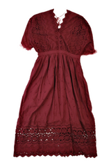 Belle & Bloom - Broderie Anglaise Maxi Dress