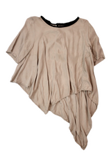 Taylor - Satin Handkercheif Hem Top