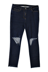 Saint Laurent - Ripped Knee Skinny Jeans