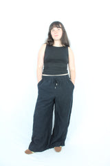 Country Road - Linen Wide Leg Pants