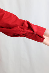 Tommy Hilfiger - Oversized Fit Adjustable Cuff Poplin Shirt