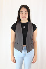 Ink - Cropped Waistcoat