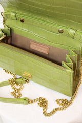 Deadly Ponies - Croc Embossed Leather Bag