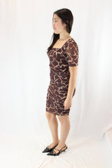 Hi There By Karen Walker - Mesh Printed Dress