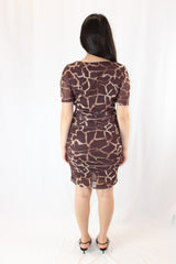 Hi There By Karen Walker - Mesh Printed Dress
