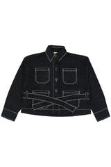Re Create - Crop Button Up Jacket