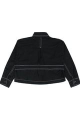 Re Create - Crop Button Up Jacket