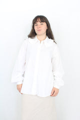 Kowtow - Ruffle Collared Top