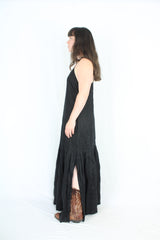 Blak Love - Tiered Linen Dress