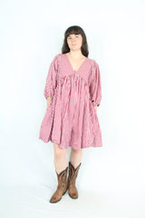 Tatahi Merchants - Gingham Smock Dress