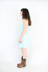 Ruby - Gingham Halter Dress