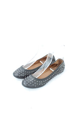 Country Road - Silver Stud Ballet Flats