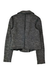 Paige - Jacquard Biker Jacket