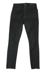 Saint Laurent - Washed Black Skinny Jeans