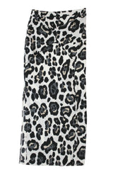 Augustine - Abstract Leopard Midi Skirt